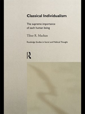cover image of Classical Individualism
